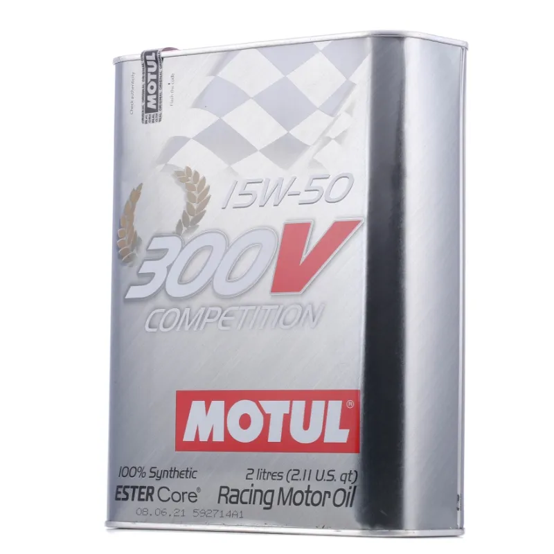ACEITE DE MOTOR 300V COMPETICION 15W50 2L MOTUL
