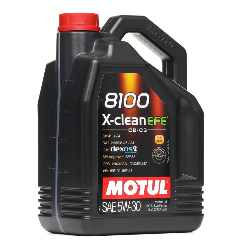 ACEITE DE MOTOR X-CLEAN EFE 109456 5W30 MOTUL (5L) 8100